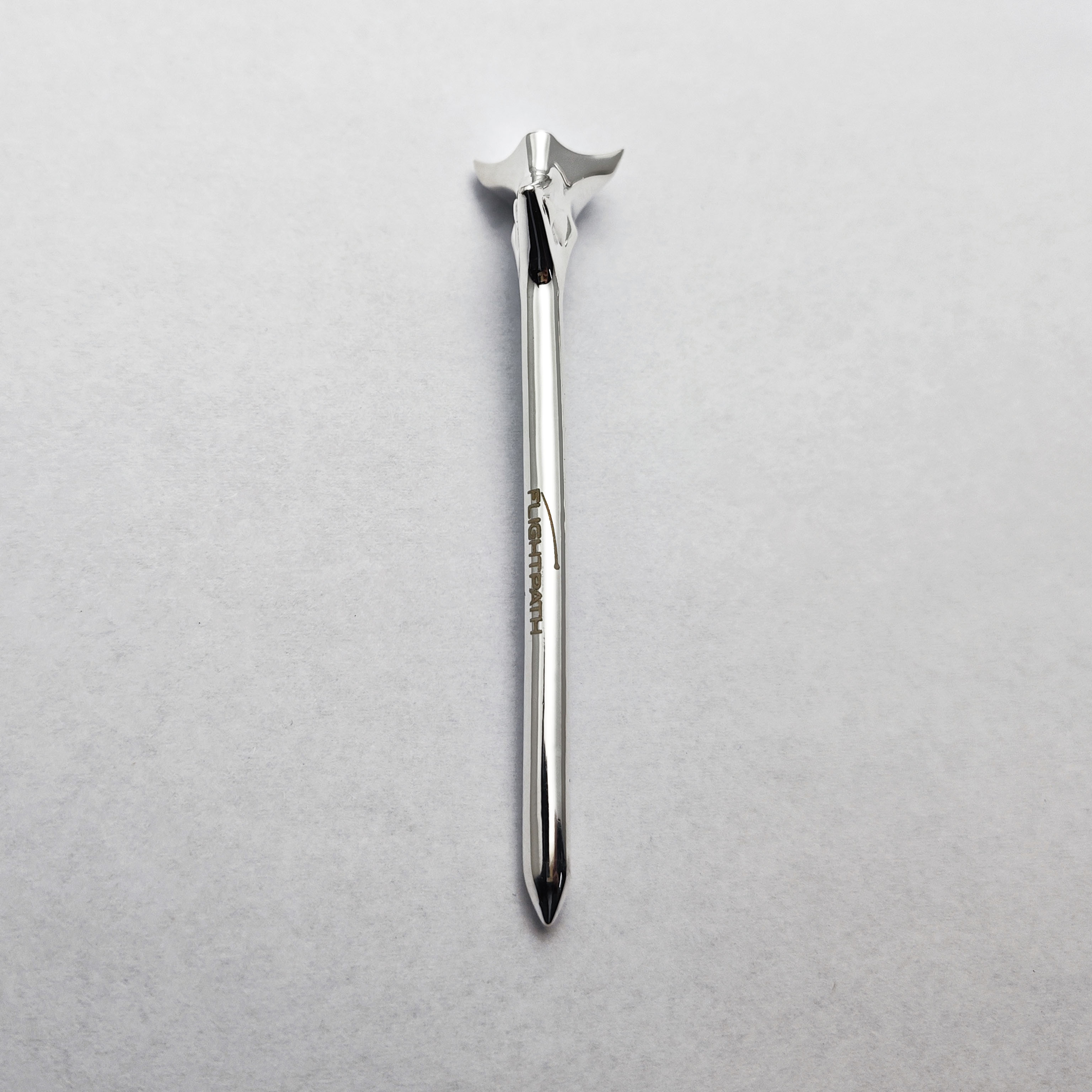 Fine silver golf tee