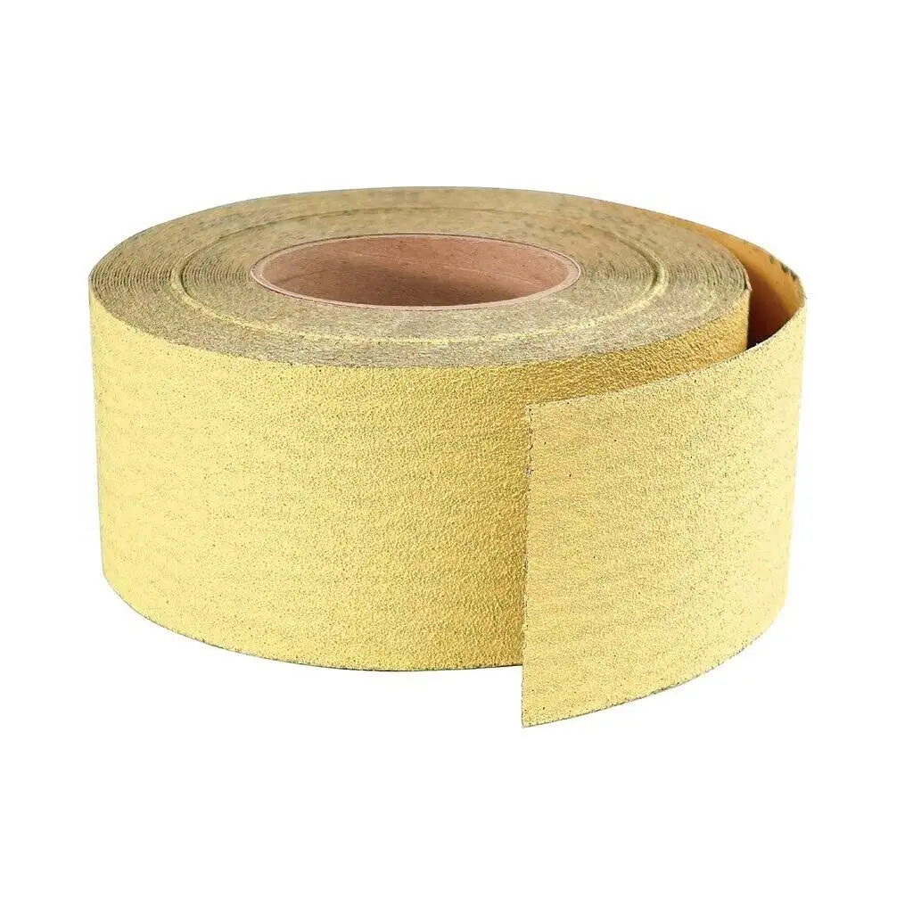 Rollo de papel de lija adhesivo 2-3/4 "de ancho 80 Grit PSA Longboard Sand Sander Paper