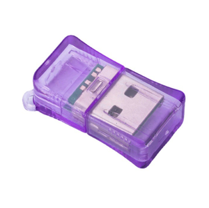 Vendita calda 2023 lettore di schede TF 2.0 USB con coperchio adattatore Memory Driver-free lettore di schede cristallino direttamente in fabbrica