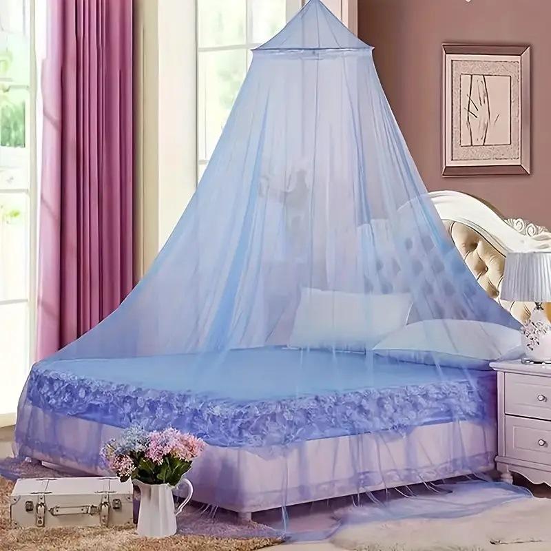 Dark Blue Mosquito Net