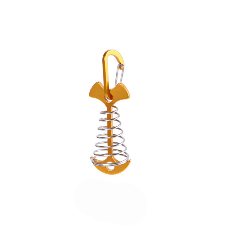 สีแดงพร้อมคาราบิเนอร์