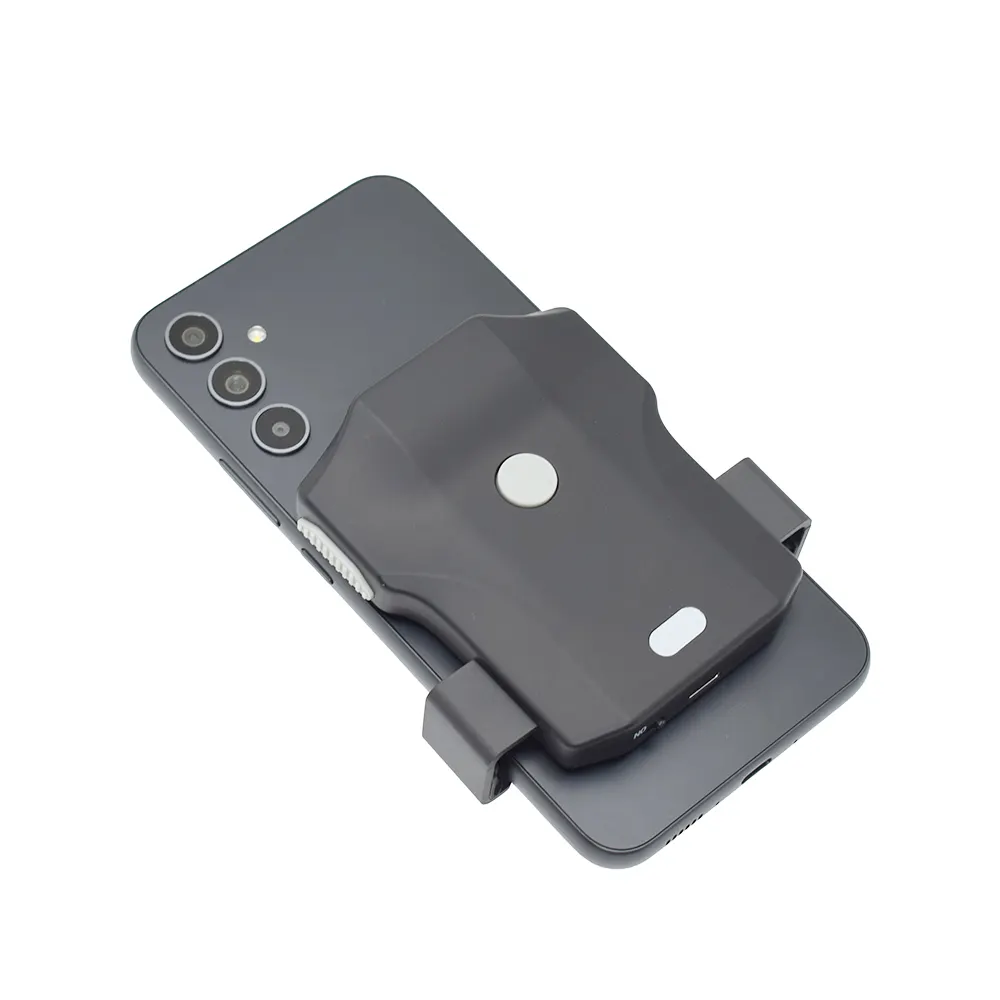 Escáner de código de barras inalámbrico con clip trasero para teléfono 2D Blue-Tooth