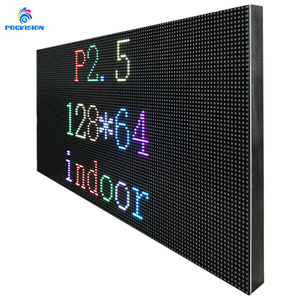 RGB Крытый P2.5 Светодиодный точечный матричный модуль | 320x160 мм полноцветная видео настенная панель для внутреннего дисплея