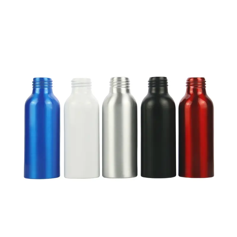 Individueller Farb Kosmetik-Toner Parfüm 50ml-1000ml Aluminiumflasche mit Tropfer Auslöser Sprühen Lotionspumpe Schraubdeckel