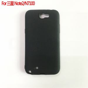 Черный матовый чехол для мобильного телефона Samsung Galaxy Note 2/N7100 - Product Image 2