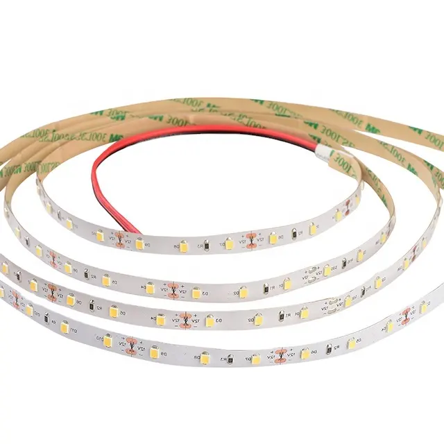 कम शक्ति प्रकाश पट्टी 12V SMD2835 निविड़ अंधकार 120 एल ई डी एलईडी प्रकाश पट्टी के लिए सजावटी घर/होटल/पार्टी