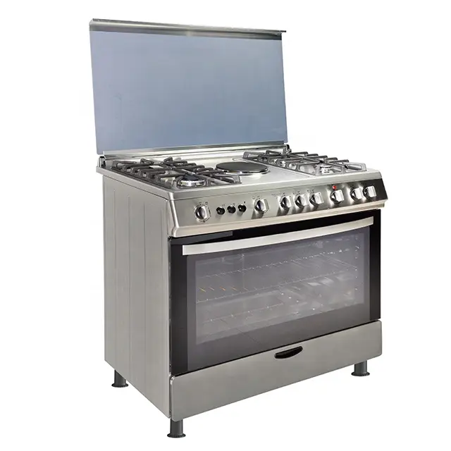 Up-to-date styling International popular free standing electric cooking range gas stoves with oven
