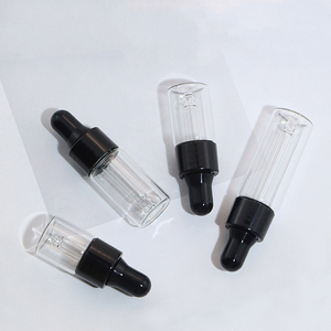 1ml 2ml <strong>3ml</strong> 5ml clear Cosmetic Essential Oil Glass <strong>Dropper</strong> <strong>Bottle</strong> New Vial Glass <strong>Bottle</strong> with <strong>Dropper</strong> for Mini Serum Sample - Product Image 2