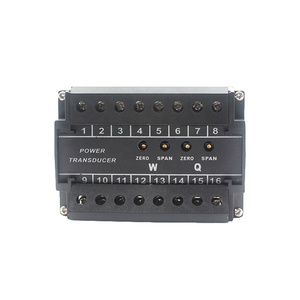 High Quality 3P4W Active Reactive <strong>Combination</strong> Power Transmitter 0-1Aac 0-380Vac <strong>Input</strong> 0-5V <strong>4</strong>-20ma <strong>Output</strong> DC24V 3P3W Power Sensor