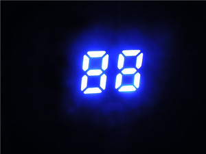 Mini 0.25 Inch <strong>7</strong> <strong>Segment</strong> Led <strong>Display</strong> 2 <strong>Digit</strong> 88 Blue Seven <strong>Segment</strong> <strong>Display</strong> 0.25'' CC 12*7mm - Product Image 2