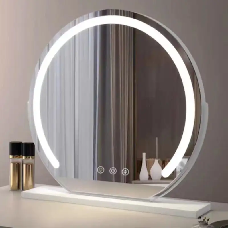 Magic Smart LED illuminato specchio retroilluminato con TV integrata vendita trasparente personalizzata interruttore luce Bluetooth argento GUA