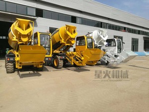 Trống xe tải bê tông 3.5 mét khối di động di động tự tải trộn bê tông nhỏ gọn tự tải trộn bê tông xe tải giá - Product Image 6