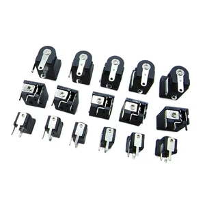 DC30V 2A 5521 PCB แจ็คไฟผ่านรู DC-005 2.0mm 5.5x2.0mm ตัวเมีย DC005สีดำ5.5*2.0/2.1mm สำหรับอะแดปเตอร์ - Product Image 6