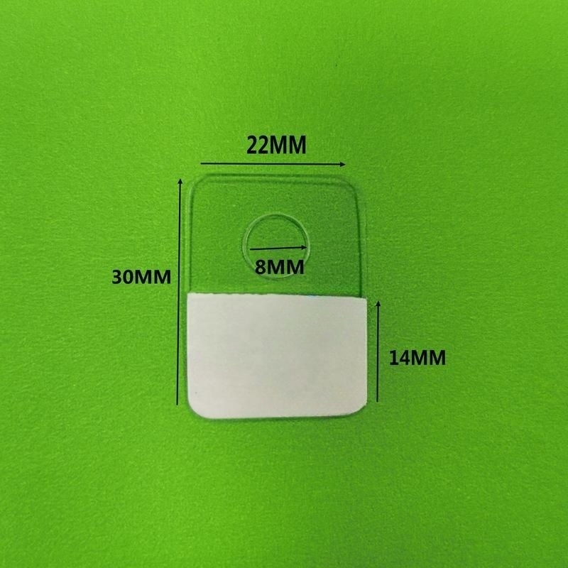 clear W22xH30 mm