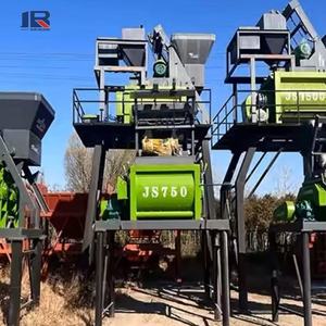 เครื่องผสมคอนกรีตแบบเกลียวคู่เครื่องผสมคอนกรีตแกนคู่ JS Series