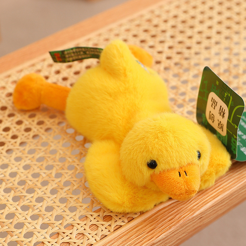 Trésor de poche couleur canard jaune