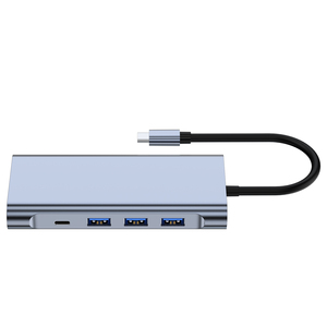 USB C集线器扩展坞10合1多功能适配器，适用于Mac Pro USB 3.0分离器计算机附件 - Product Image 4