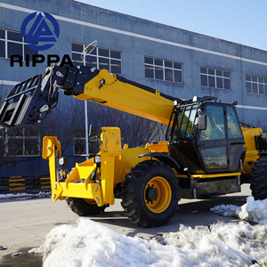 Telehandler 3ตัน4ตัน telehandler ควบคุมอิเล็กทรอนิกส์ telehandler จัดการแสง17เมตร - Product Image 5