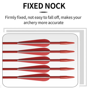 Fabrika doğrudan tedarik 8mm Fiber kompozit olimpik yay çelik noktası plastik tüy avcılık hedef uygulama yay ve ok avcılık - Product Image 3