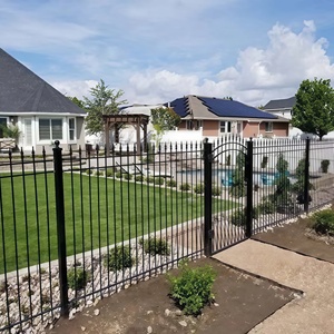 Cast Iron <strong>Fence</strong> Accessories Factory Isolation Railing for Sports Garden Fencing <strong>Pool</strong> 3D Modeling Galvanized Frame Hardware Mesh - Product Image 3