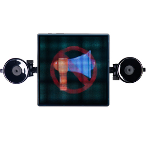 Großhandel Digital Program Interactive Sign Message Transparenter Auto-Bildschirm LED-Heckscheiben-Display für drinnen und draußen