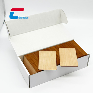 การ์ดไม้ NFC Ntag213โปรแกรมได้ ISO 14443A - Product Image 3