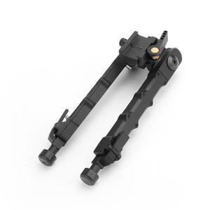 Hunting Accessories Tactical V9 Metal Tripod with QD 20mm <strong>Mount</strong> <strong>Bipod</strong> Adapter Adjustable Length Black Color - Product Image 4