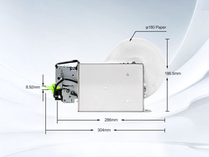 Cashino KP-320 3 Inch 80mm Embedded Kiosk Thermal Receipt <strong>Printer</strong> for Self-service Kiosks - Product Image 3
