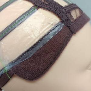 Gorras de peluca con banda elástica personalizada con gancho y bucle Material de encaje de fácil tejido Gorro de peluca ventilado para hacer pelucas - Product Image 2