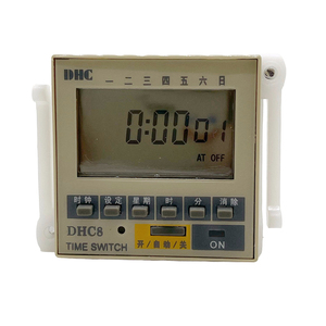 DHC8 <strong>Digital</strong> Electronic <strong>Timer</strong> Weekly Programmable With Max. Voltage of 220V - Product Image 1