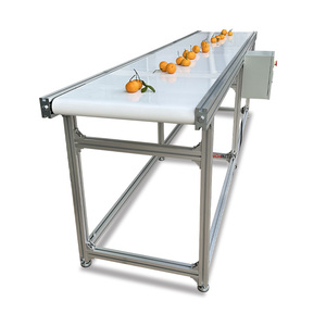 Customized Food Grade Belt Conveyor <strong>Container</strong> <strong>Loading</strong> Unloading Systems Logistics Center Carton Box Transfer PVC Belts Conveyors - Product Image 3