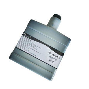 Tinta compatible con Citronix para impresora de codificación de inyección de tinta, color negro, 750ml, 302-1001-002