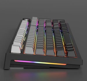 LANGTU LT104 personalizado inalámbrico 2,4g Bluetooth RGB Gaming Keyboard Side-grabado Gradiente Diseño de tres modos - Product Image 6