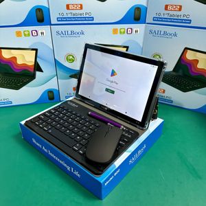 2025 Precio bajo de fábrica El más popular B22 Android Pantalla HD de 10,1 pulgadas Teclado y mouse resistentes Tableta de negocios - Product Image 4