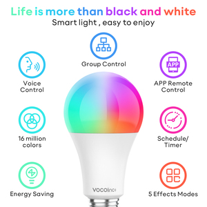 Color Changing Smart <strong>Wake</strong> up Light Sunrise Sunset Simulation Alarm Clock for Daily Use <strong>Wake</strong> up - Product Image 4