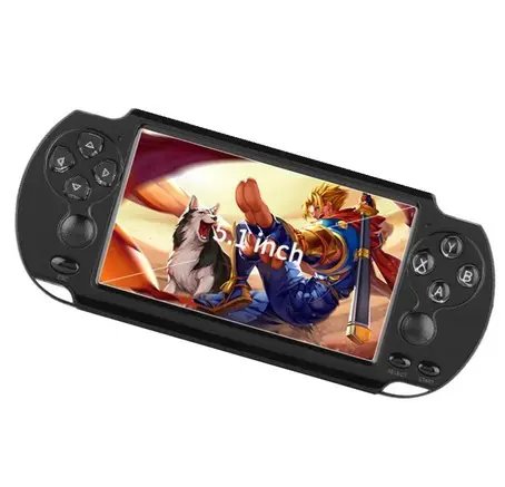 8/16/Bit 5 "LCD X9 مزدوج الروك 8G/G X9s محمول باليد للأطفال 40 Games في وحدة تحكم واحدة لعب مجانية للألعاب