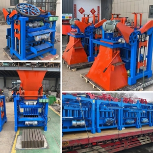 Big Wheels Mobile Cement Automatische Hohlbau stein maschine - Product Image 6