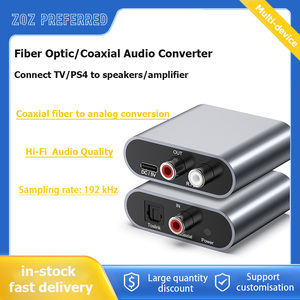Nuevo convertidor SPDIF analógico óptico de salida RCA dual, adaptadores y conectores de conexión de TV coaxial de audio digital a analógico - Product Image 2