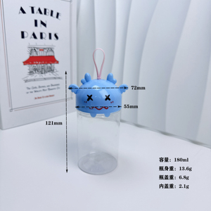 Dễ Thương Phim Hoạt Hình Ma Quỷ Cap Với Móc Tóc Tie Lưu Trữ Hộp Kẹo Hộp Halloween Món Quà Thực Phẩm Vật Nuôi Chai Tẩy Hộp - Product Image 2