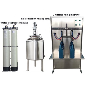 Small Business Semi Automatic Liquid <strong>Soap</strong> <strong>Mixing</strong> and Filling Machine Liquid Detergent Antifreeze Filling Machine Line - Product Image 1