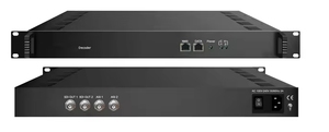 IP ASI a HD SD-SDI MPEG2 MPEG4 decodifica out Dual Stereo Audios Video Decoder - Product Image 4