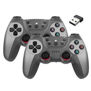 Smart TV Box Game <strong>Controller</strong> Wireless 2.4G Dual People Playing Joystick Gamepad for Android Linux EmuELEC Windows PC <strong>Controller</strong> - Product Image 4
