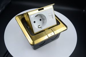 EU pop up <strong>socket</strong> golden <strong>Multi</strong>-functional replaceable <strong>USB</strong> <strong>function</strong> It can be inserted by pressing the keys Outlet Power <strong>Socket</strong> - Product Image 6