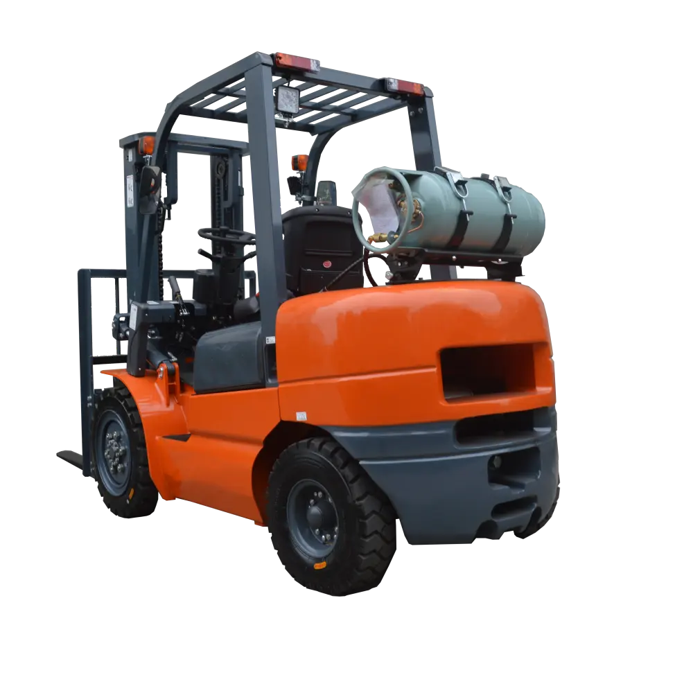 Yüksek kalite çin Forklift 1.5 ton 2 ton 3 Ton düello yakıt gaz benzin LPG forklift  satış