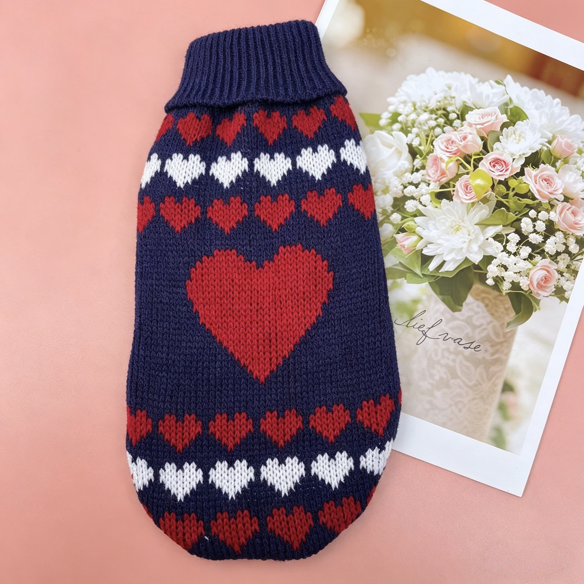 Navy Blue Heart