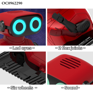 スマートローテーションRCリモートコントロールロボットおもちゃキットテクノロジー子供たちと軽い音 - Product Image 4