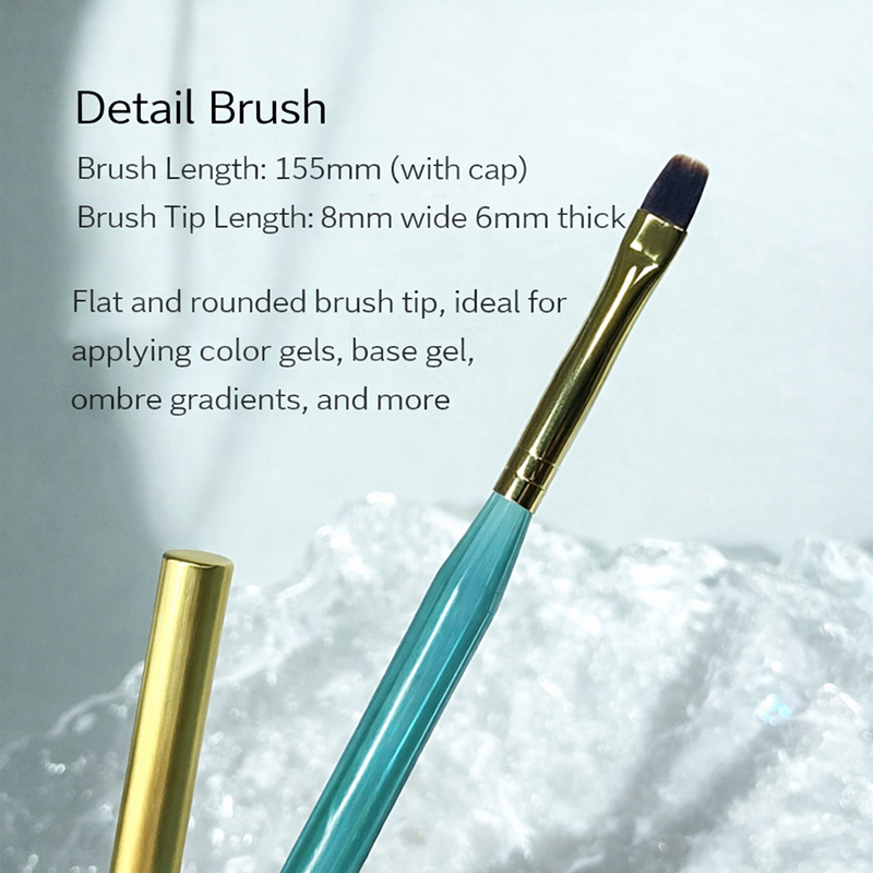 Square Round Gel Brush