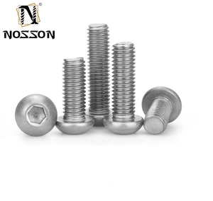 M2 M2.5 m3 m4 m5 m6 iso7380チタンボタンヘッド六角ソケットネジ - Product Image 3