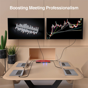 TESmart 4x2 <strong>HDMI</strong> <strong>Matrix</strong> Video Support 4K 30HZ 5.1/ByPass Modes L/R S/PDIF Audio HDCP 1.<strong>4</strong> With EDID Emulators <strong>Matrix</strong> Switch - Product Image 4
