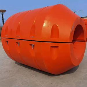 Bomba de draga de succión de cortador de 24 pulgadas, flotador de tubería de dragado combinado para tubería de dragado de lechada de HDPE/ACERO - Product Image 1
